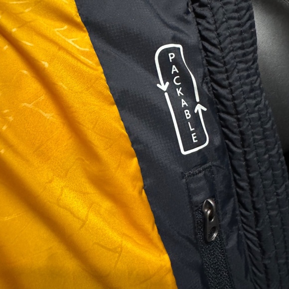 EMS Women's PUFFER PackDown 650 Jacket - Small NWT (Navy/Gold) - Picture 7 of 12